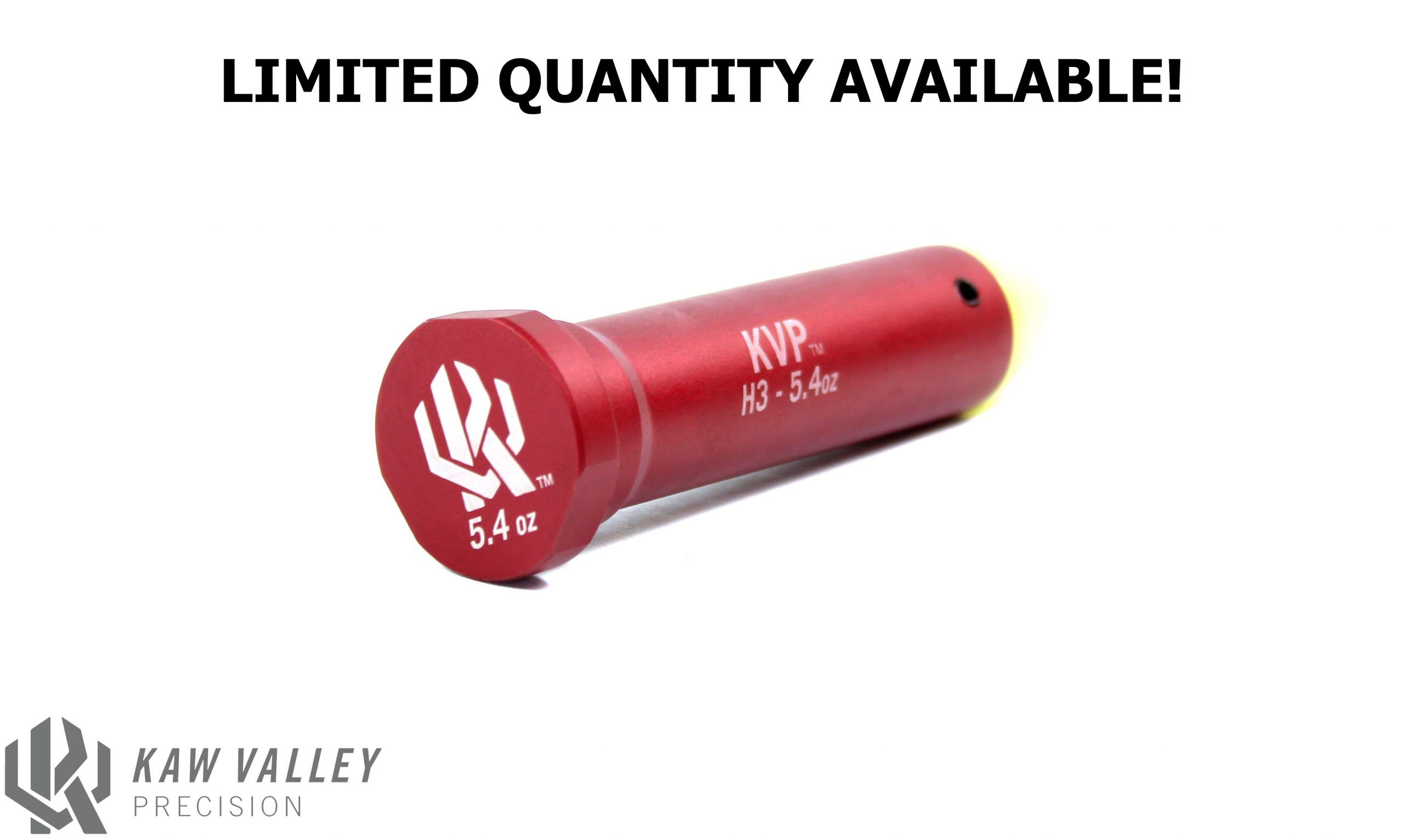 KVP H3 – 5.4 ounce Tungsten Buffer - Kaw Valley Precision